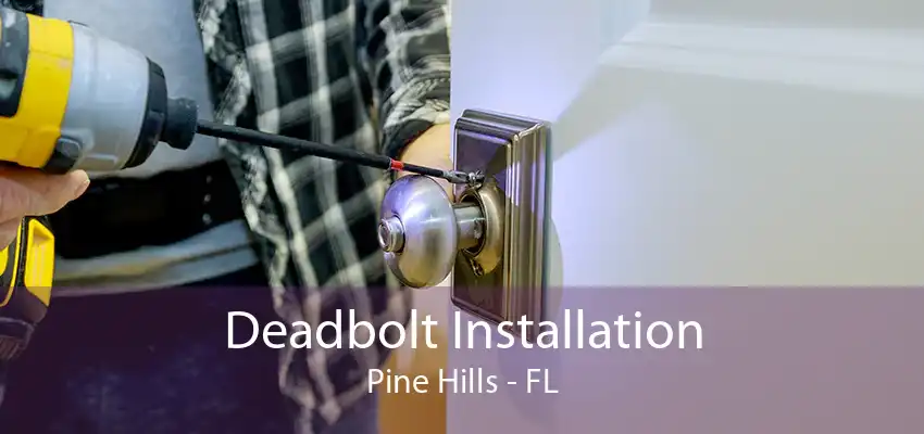 Deadbolt Installation Pine Hills - FL